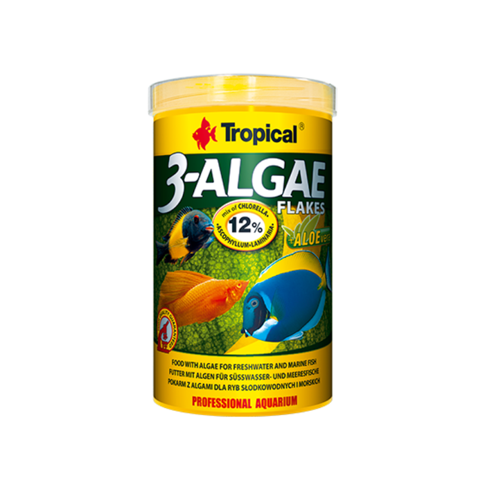 Tropical 3-Algae Flakes 100ml, 250ml