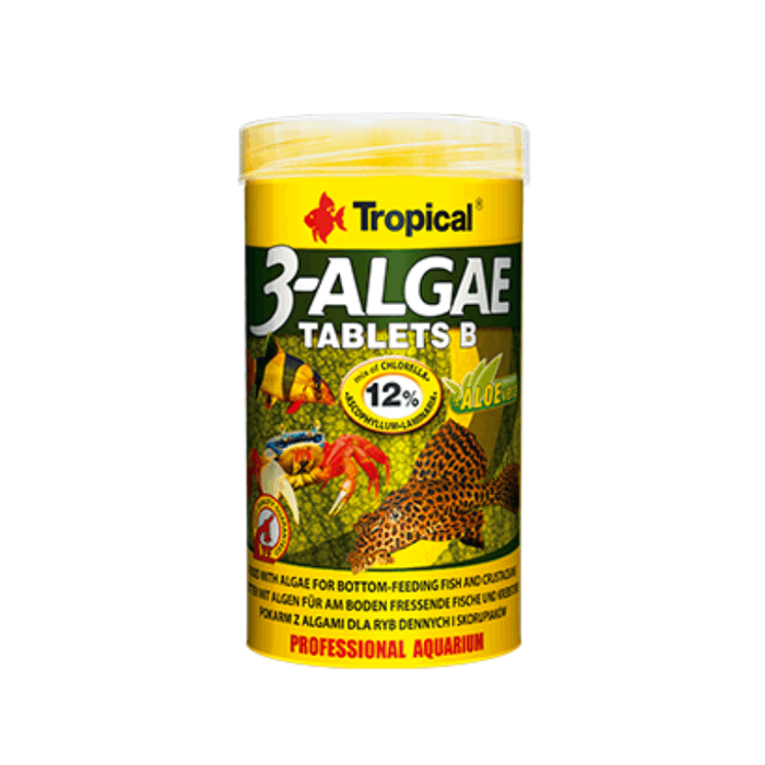 Tropical 3-Algae Tablet B 80, 200 Tablets