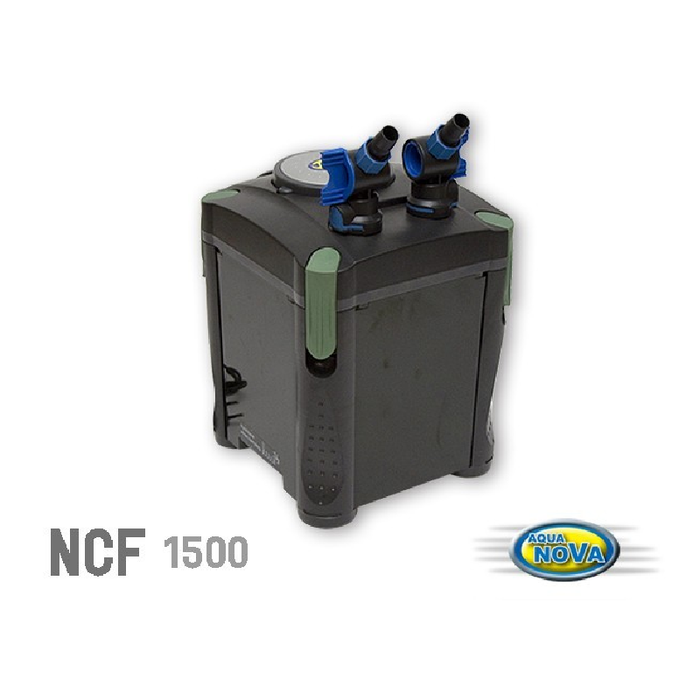 AQUA NOVA EXTERNAL CANISTER FILTER NCF 1500