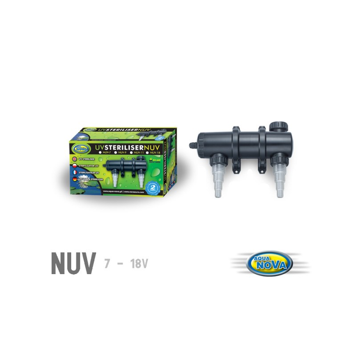Aqua Nova UV Sterilizer  7w, 9w, 11w, 18w, 36w