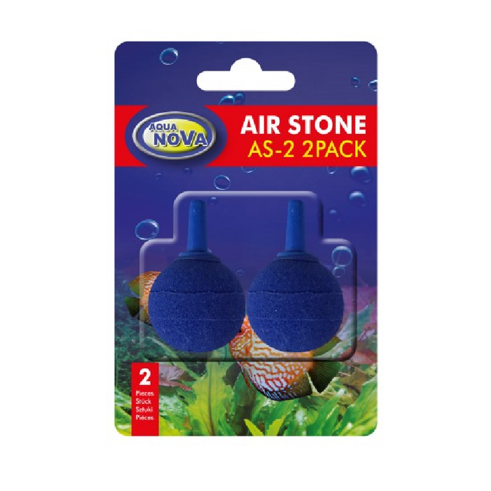 Aqua Nova Air Stone ball 25mm 1 or 2 Packs