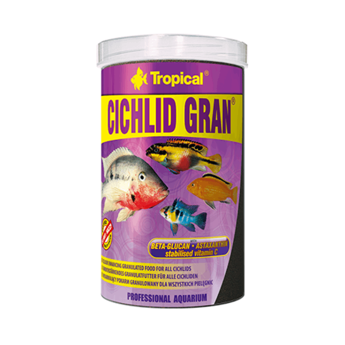 Tropical Cichlid Granules 100ml, 250ml, 1000ml