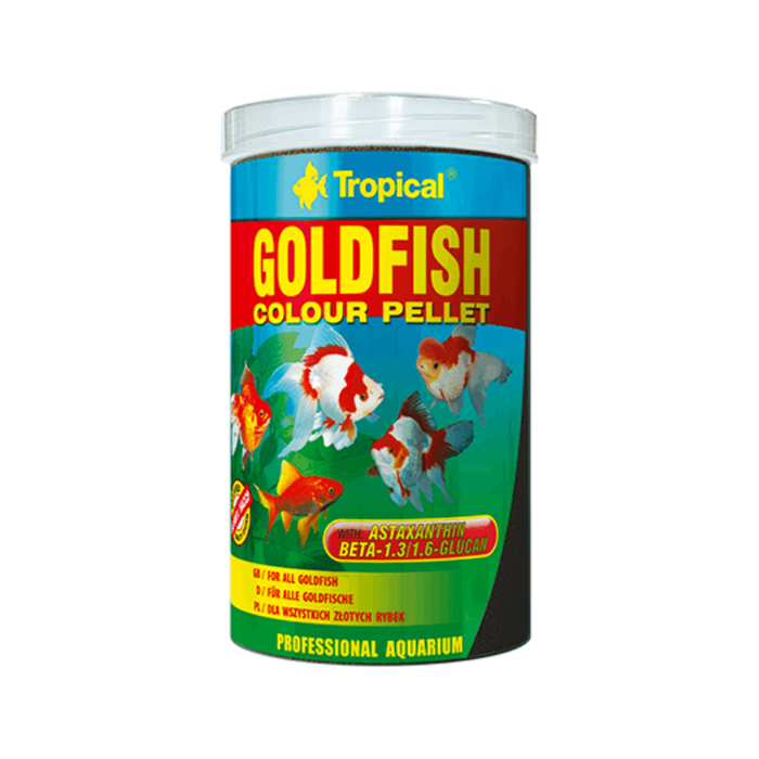 Tropical Goldfish Colour Pellets 100ml, 250ml