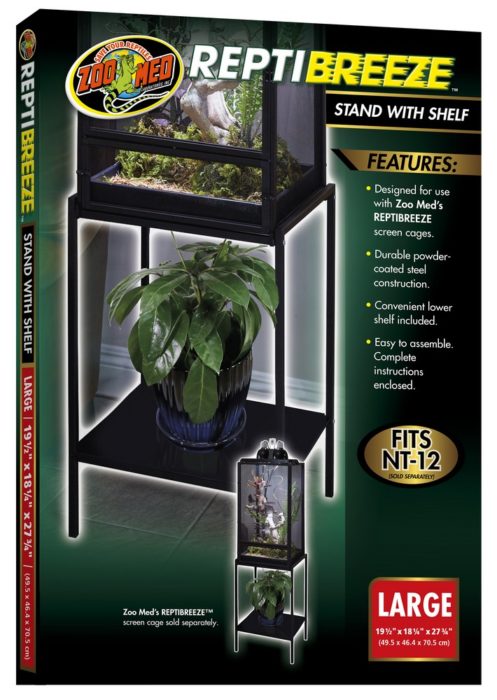 Zoo Med ReptiBreeze Stand with Shelf (PRE ORDER ONLY)