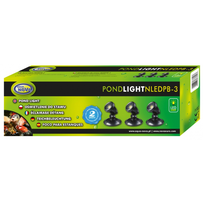Aqua Nova Pond LED Light 3 Pack