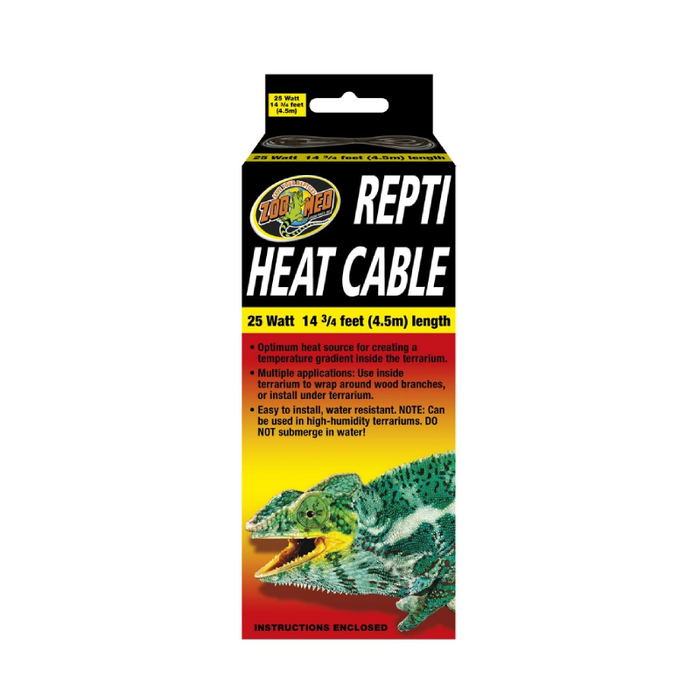 Zoo Med Repti Heat Cable 15w, 25w, 50w