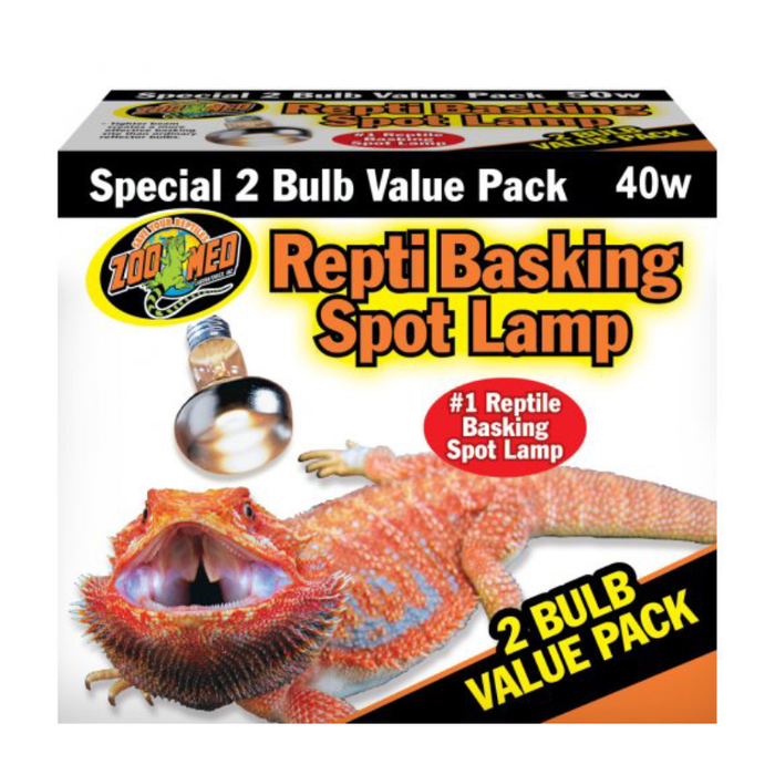 Zoo Med Basking Spot Lamp 40W, 60W, 100W Value Pack