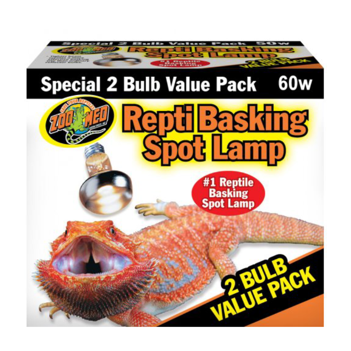 Zoo Med Basking Spot Lamp 40W, 60W, 100W Value Pack