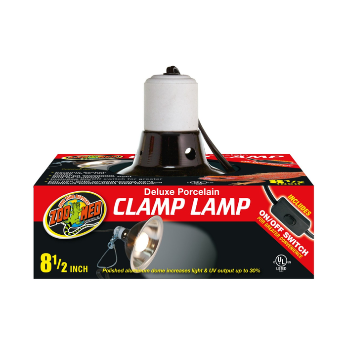ZOO MED DELUXE CLAMP LAMP 100W, 150W