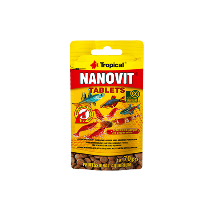 Tropical Nanovit Tablets 70 pack