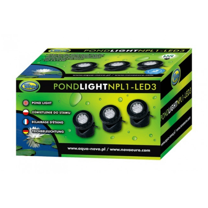 Aqua Nova Pond LED Lights - 3 Pack
